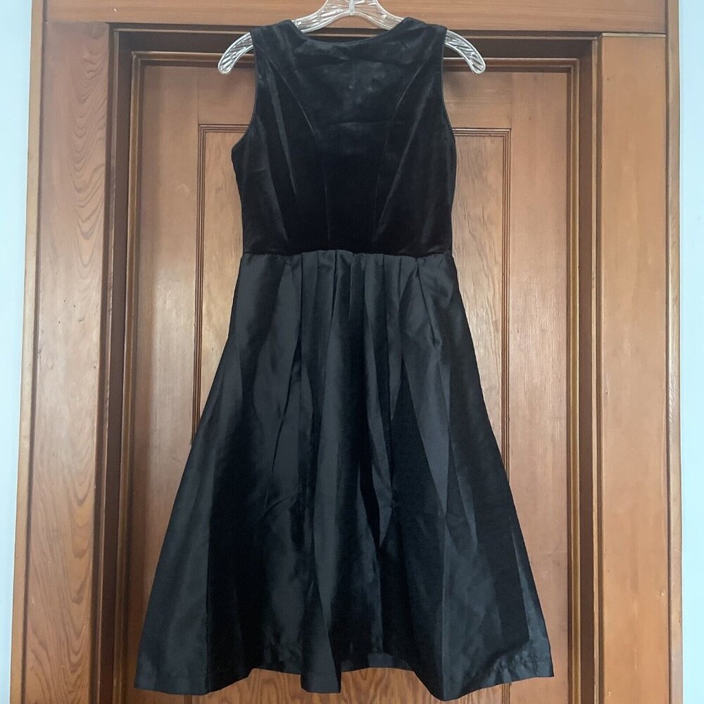 Velvet Sleeveless Midi Dress Woman Slim Evening Party Dress Gothic Small - Picture 7 of 7